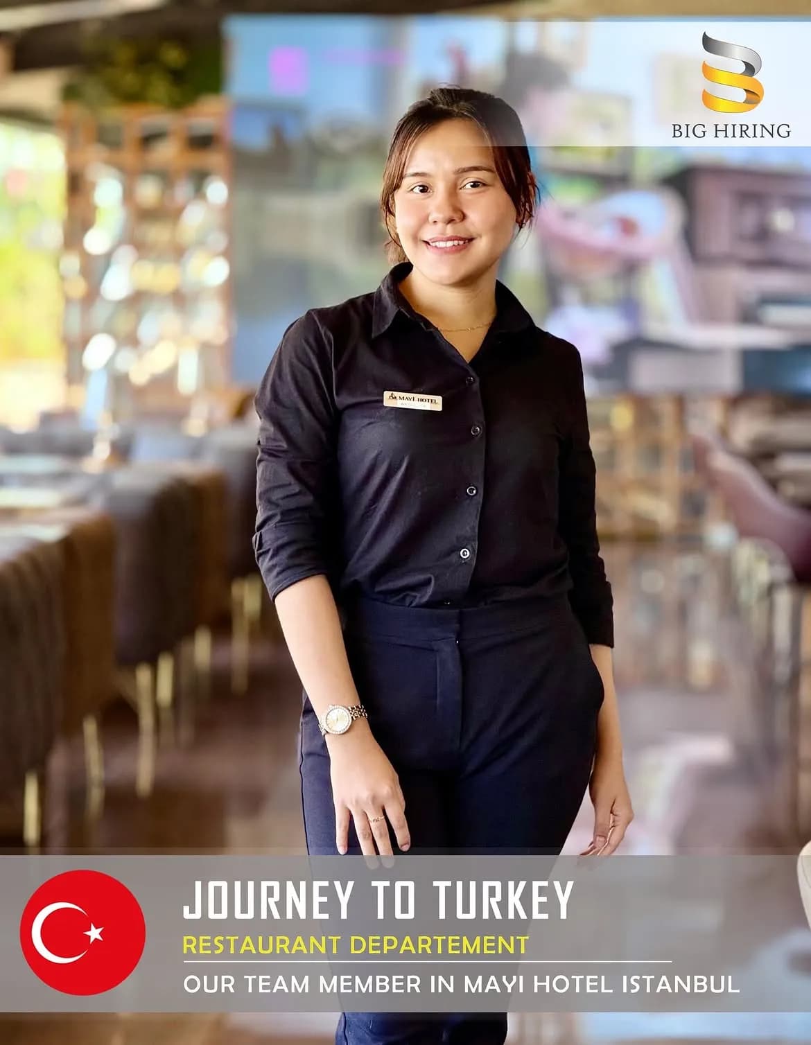 Big Hiring restaurant team member at Wyndham Grand Istanbul